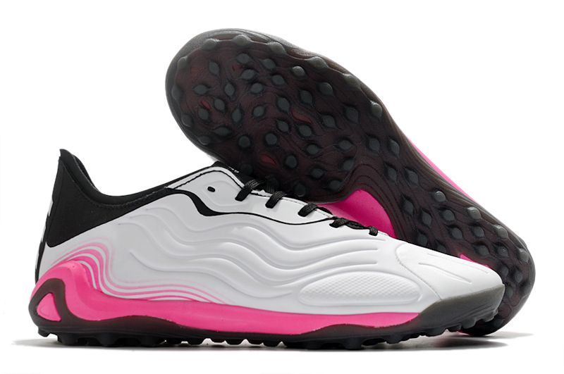 Adidas Copa Sense 1 TF White Shock Pink FW6511 - Stylish and Versatile Turf Soccer Shoes
