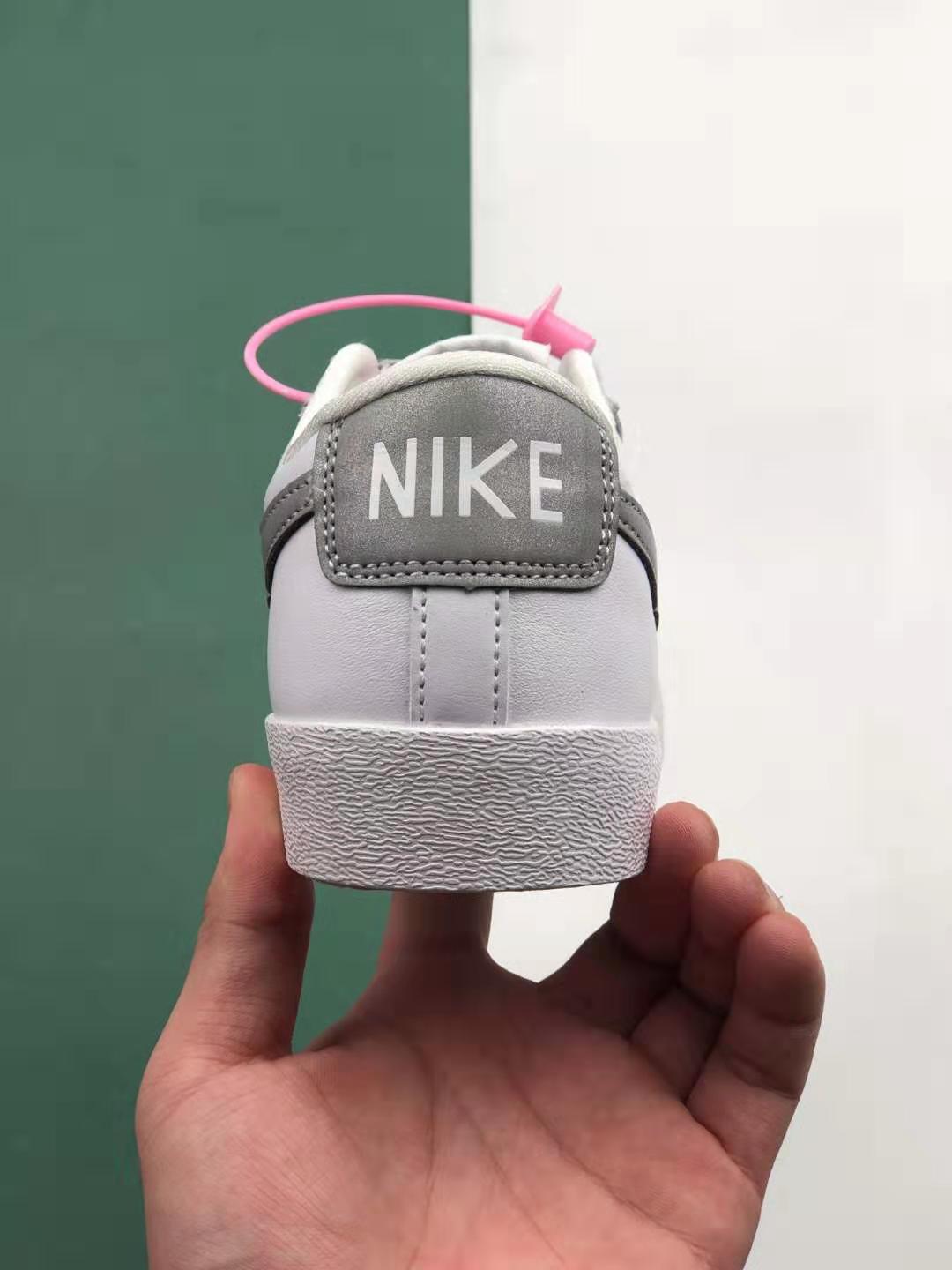 Nike Blazer Low LX White Gray Casual Shoes Womens 454471-106 - Stylish and comfortable footwear for women Nike Blazer Low LX White Gray Casual Shoes Womens 454471-106 - Stylish and comfortable footwear for women
