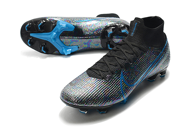 Nike Mercurial Superfly 7 Elite FG Black Laser Blue AQ4174-049 - Buy Now!