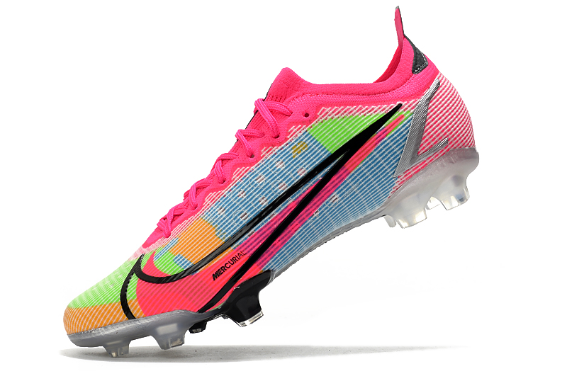 Nike Mercurial Vapor XIV Elite FG White Black Pink Multicolor - Premium Soccer Cleats