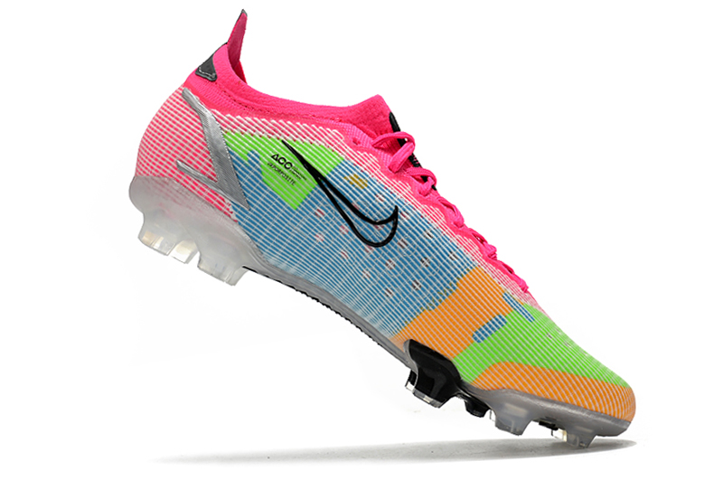 Nike Mercurial Vapor XIV Elite FG White Black Pink Multicolor - Premium Soccer Cleats