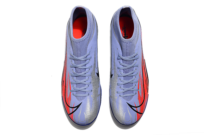 Nike Kylian Mbapp x Mercurial Superfly 8 Academy TF 'Flames' DB2868-506 - Dynamic Fire-Inspired Football Boots | Limited Edition
