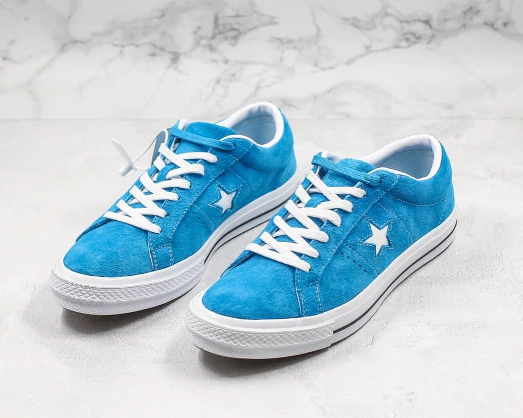 Converse One Star Low 'Blue Hero' 162574C - Stylish and Iconic Footwear