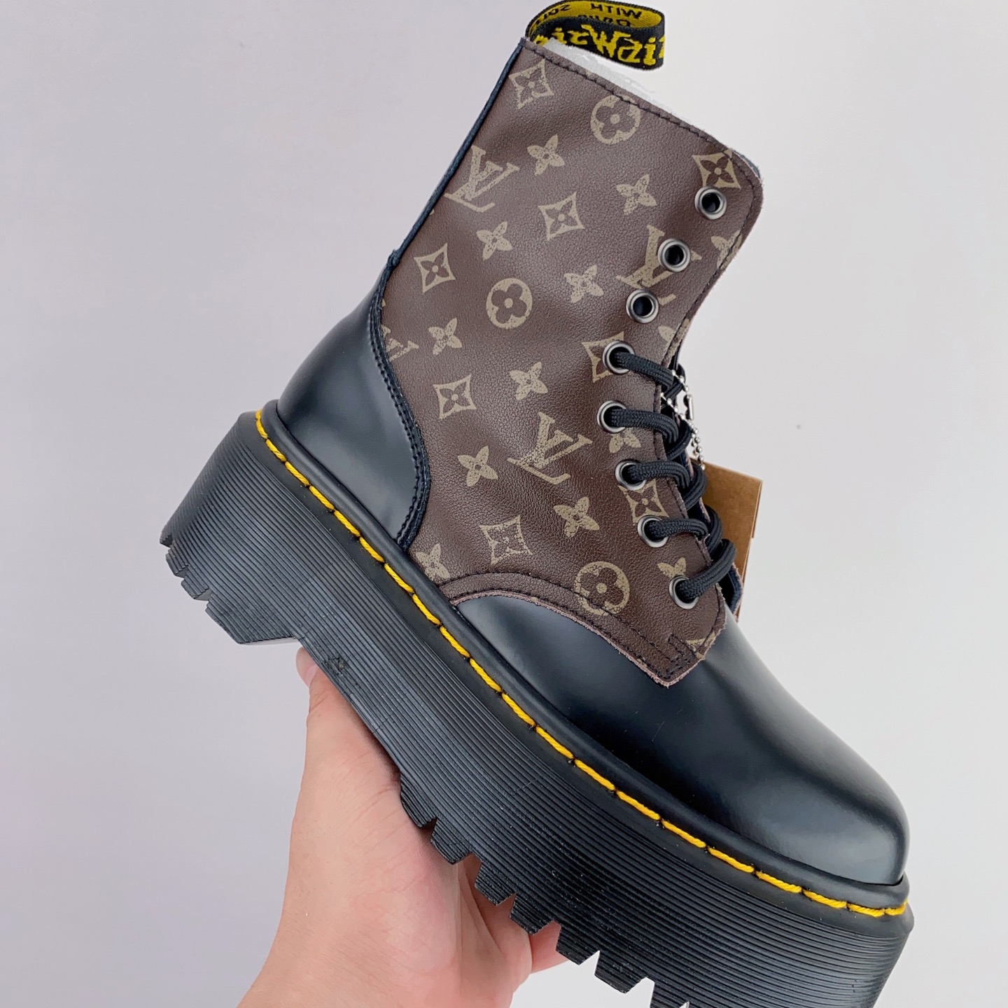 Dr. Martens x Louis Vuitton Jadon Boots - Elevated Platform Style