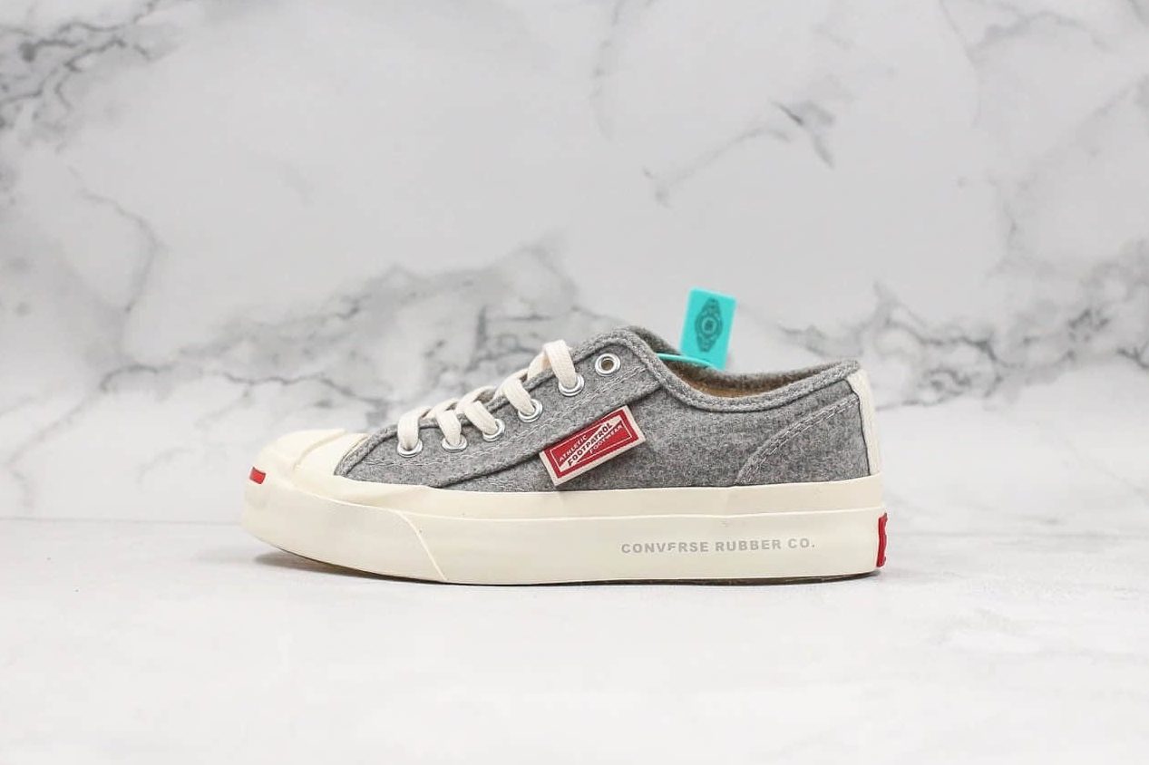 Converse Foot Patrol x Jack Purcell Ox 'Grey' Exclusive Collaboration - Limited Edition Release