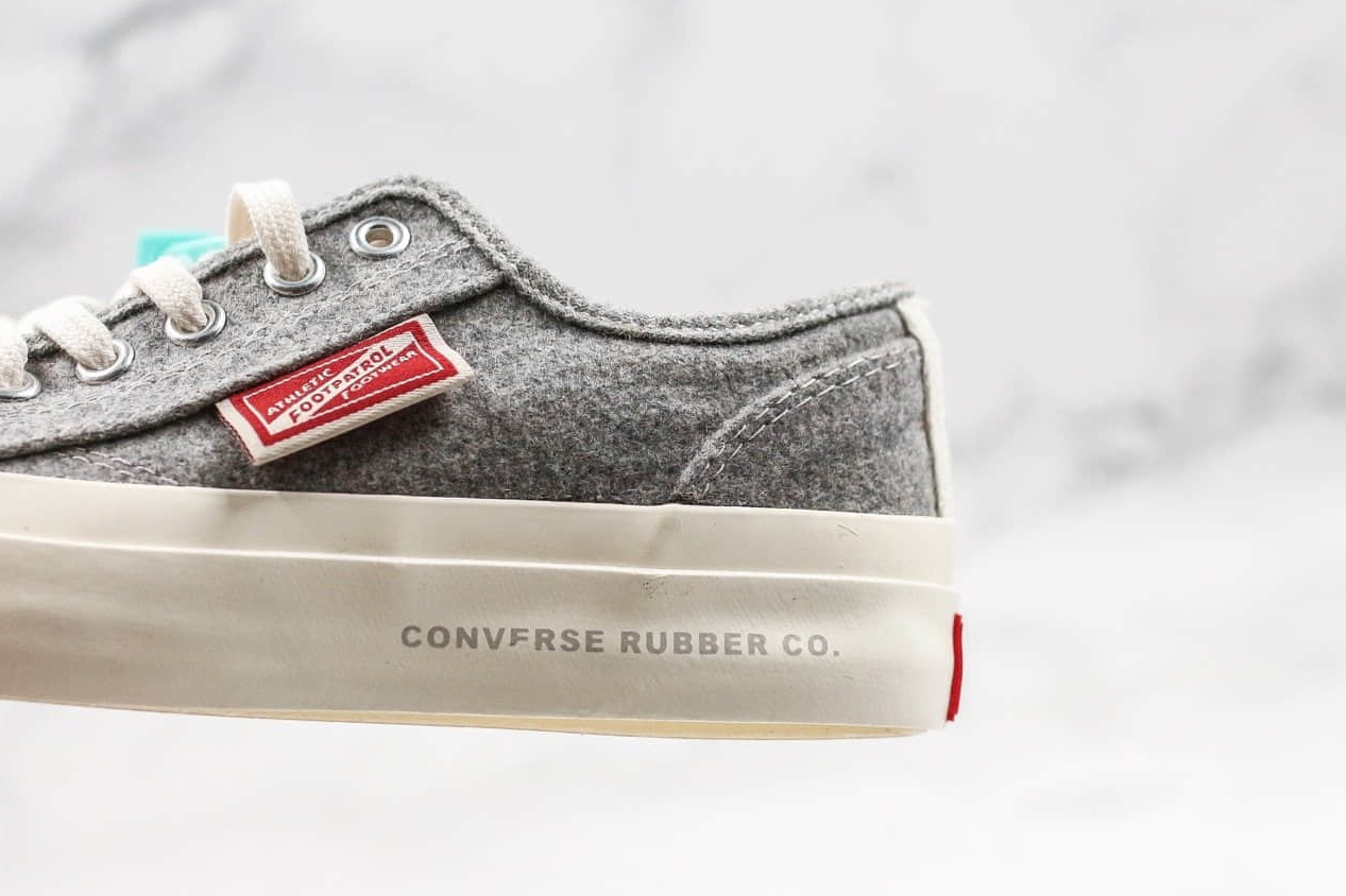 Converse Foot Patrol x Jack Purcell Ox 'Grey' Exclusive Collaboration - Limited Edition Release
