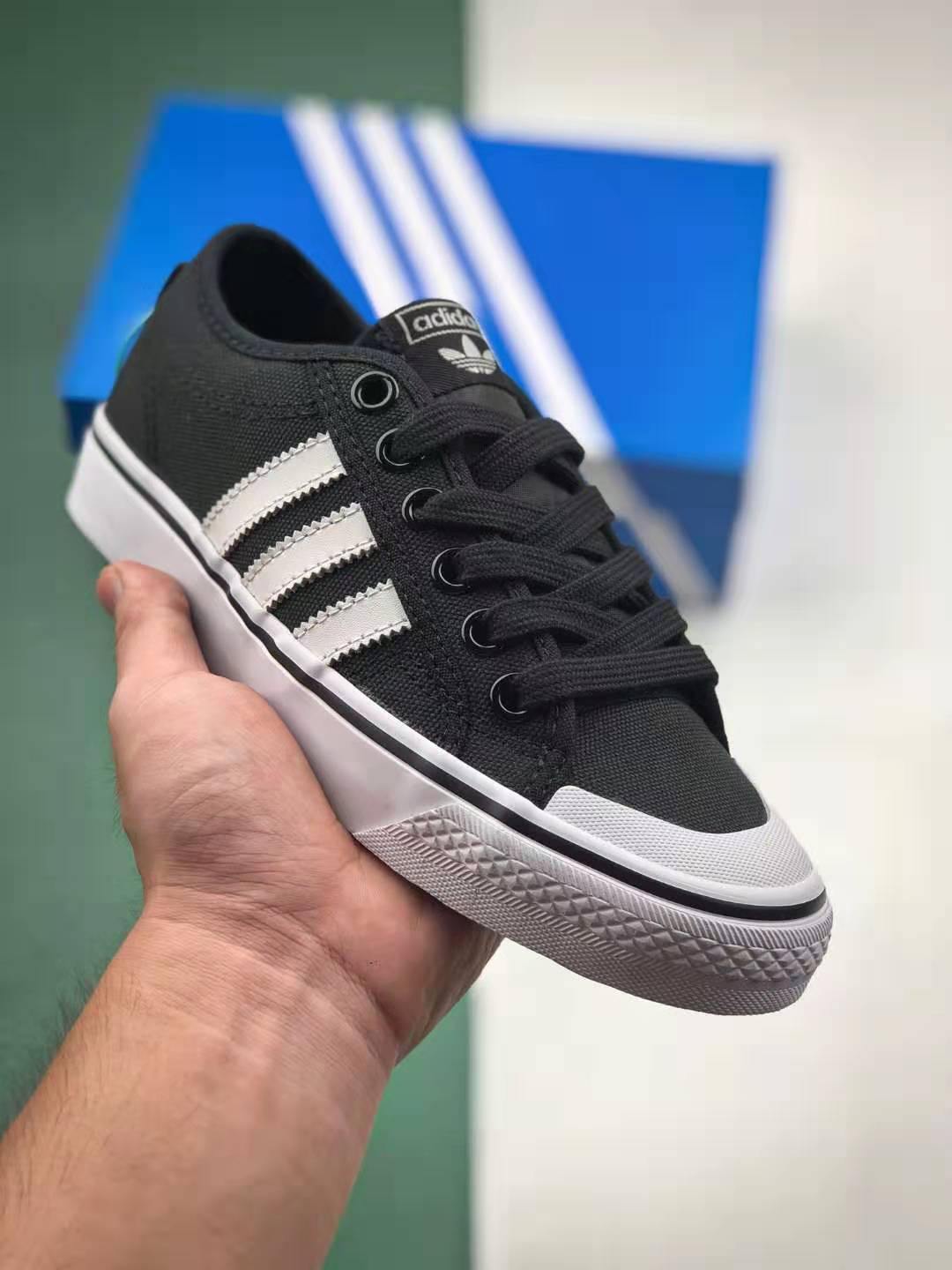 Adidas Nizza Black White CQ2332 - Sleek and Stylish Casual Shoes