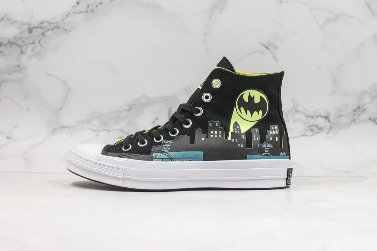 Converse DC Comics x Chinatown Market x Chuck 70 High 'Gotham City - Glow In The Dark' Sneakers