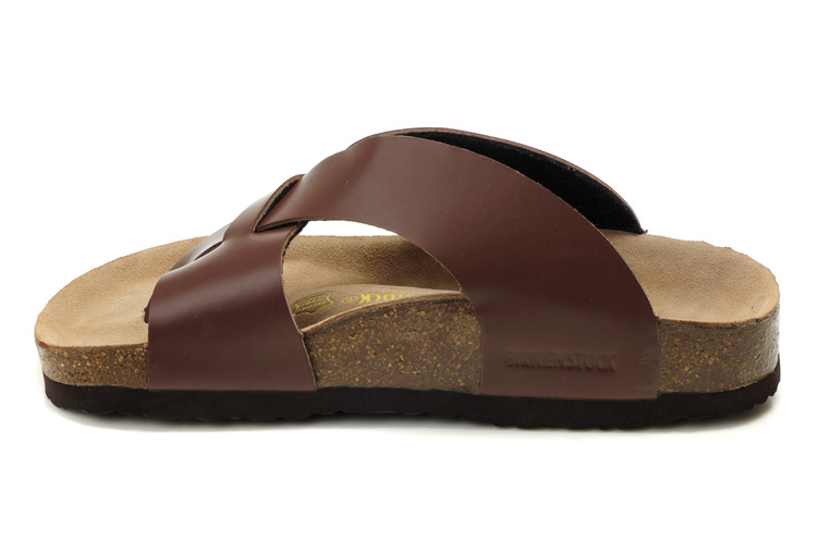 Birkenstock Birki Leather Brown Sandals - Premium Comfort & Style Birkenstock Birki Leather Brown Sandals - Premium Comfort & Style