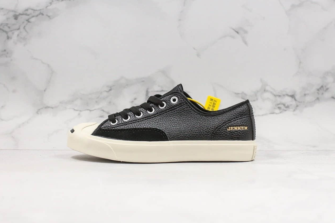 Converse Jenkem Mag x Jack Purcell Low Top 'Black White' 167277C - Stylish and Classic Sneakers