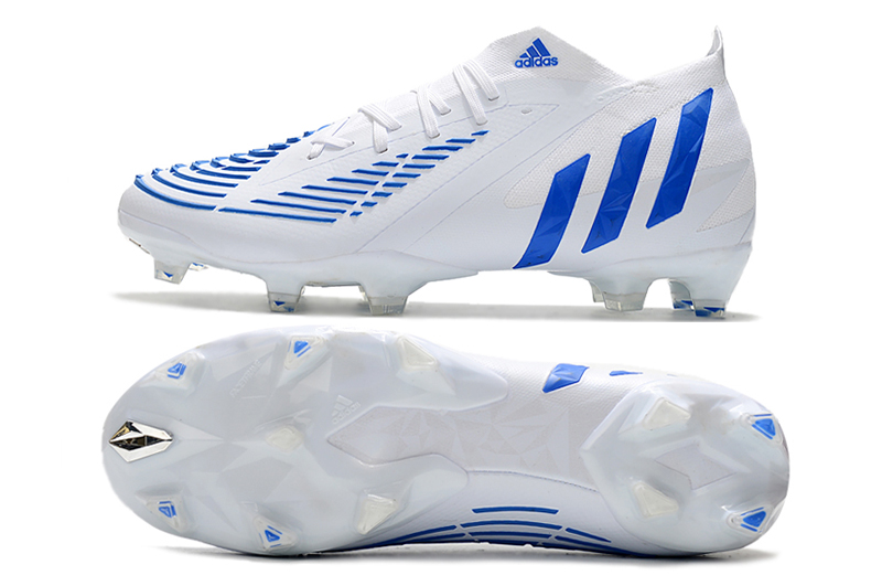 Adidas Predator Edge+ FG 'White Hi-Res Blue' GV7375 - Performance Football Boots