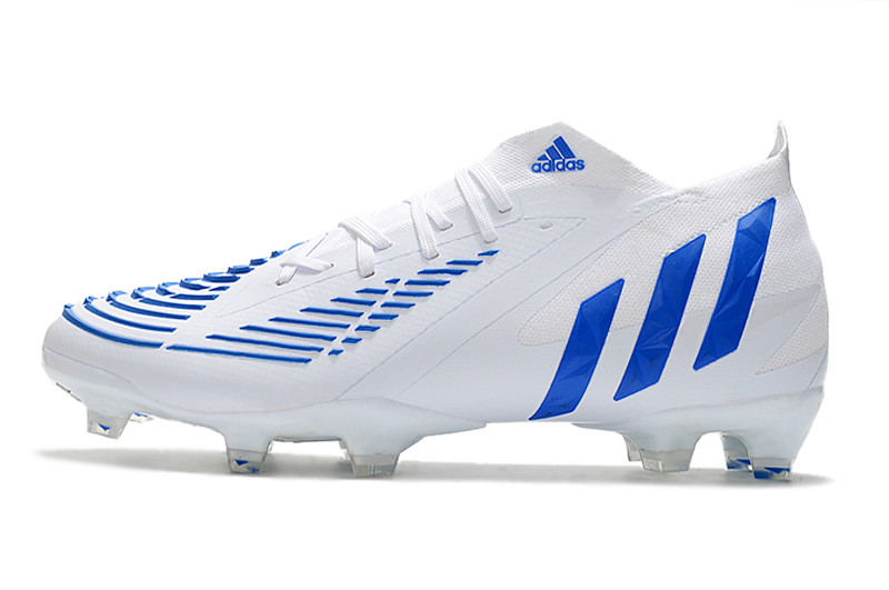 Adidas Predator Edge+ FG 'White Hi-Res Blue' GV7375 - Performance Football Boots