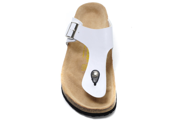 Birkenstock Gizeh White Leather Sandals - Ultimate Footwear Comfort Birkenstock Gizeh White Leather Sandals - Ultimate Footwear Comfort