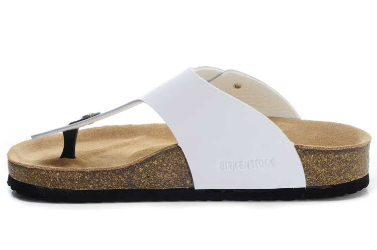 Birkenstock Gizeh White Leather Sandals - Ultimate Footwear Comfort Birkenstock Gizeh White Leather Sandals - Ultimate Footwear Comfort