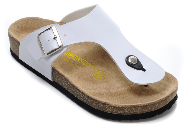 Birkenstock Gizeh White Leather Sandals - Ultimate Footwear Comfort Birkenstock Gizeh White Leather Sandals - Ultimate Footwear Comfort