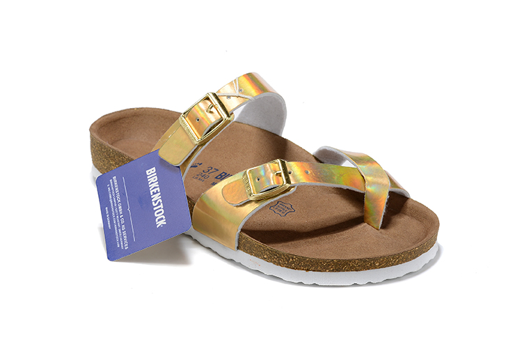 Birkenstock Mayari Birko-Flor Patent Gold - Stylish and Comfortable Footwear