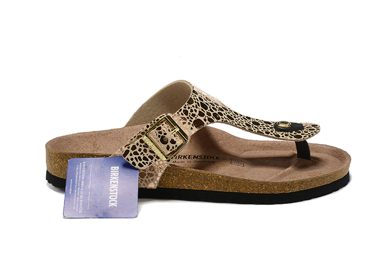 Birkenstock Gizeh Birko-Flor Metallic Stones Copper 1005674 - Premium Quality Comfortable Sandals