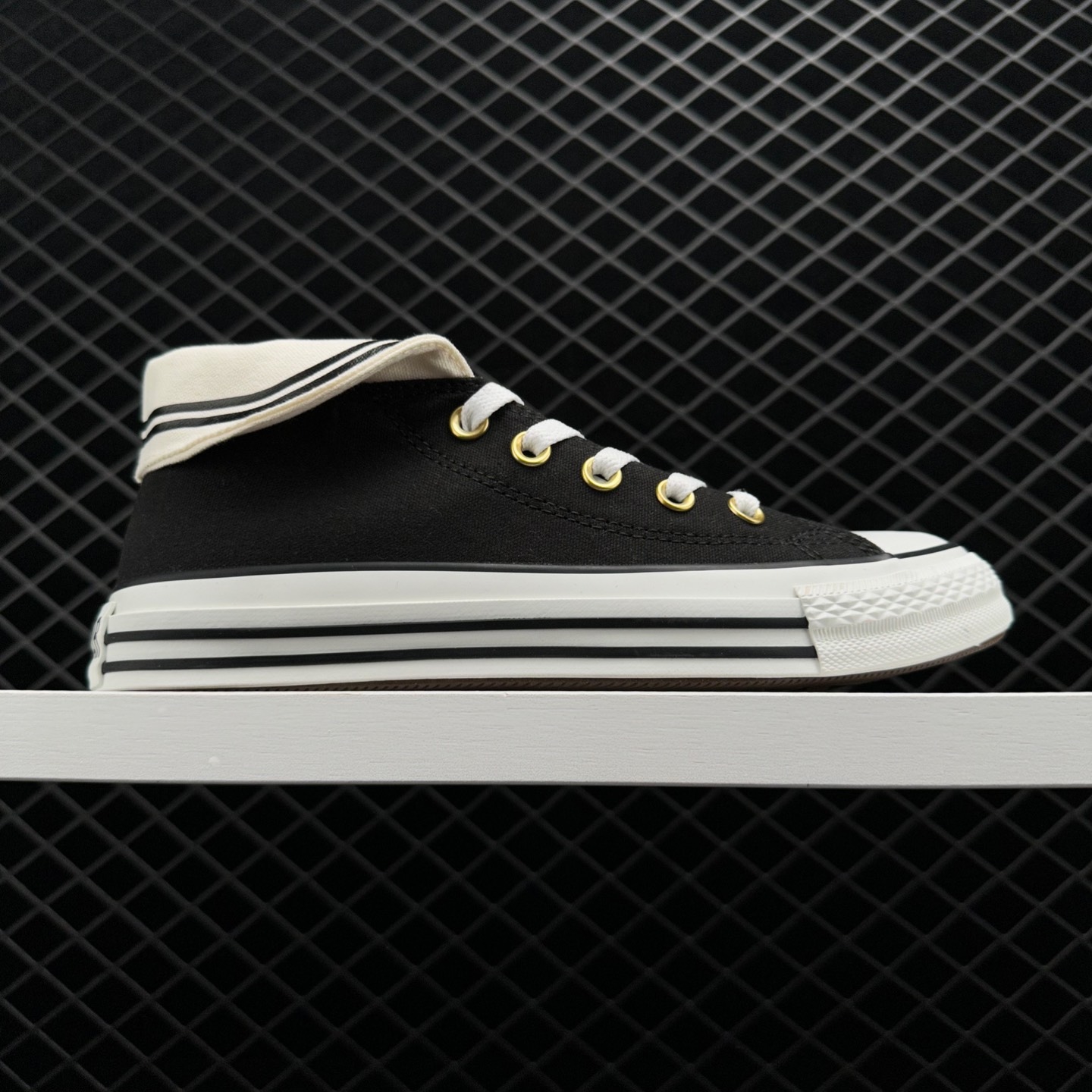 Converse All Star Sw Ox Sailor Suit Mid Canvas Shoes Black - Stylish and Versatile Footwear