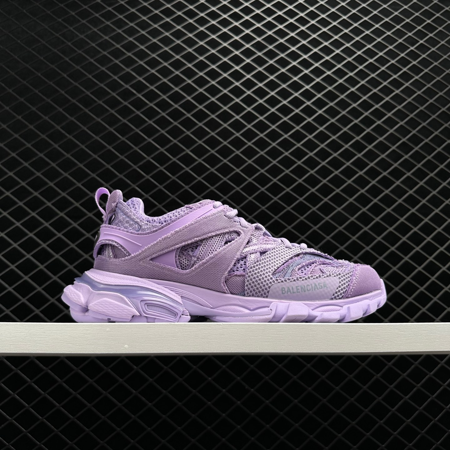 Balenciaga Track Mesh Low-Top Sneakers Purple | Trendy Athletic Shoes