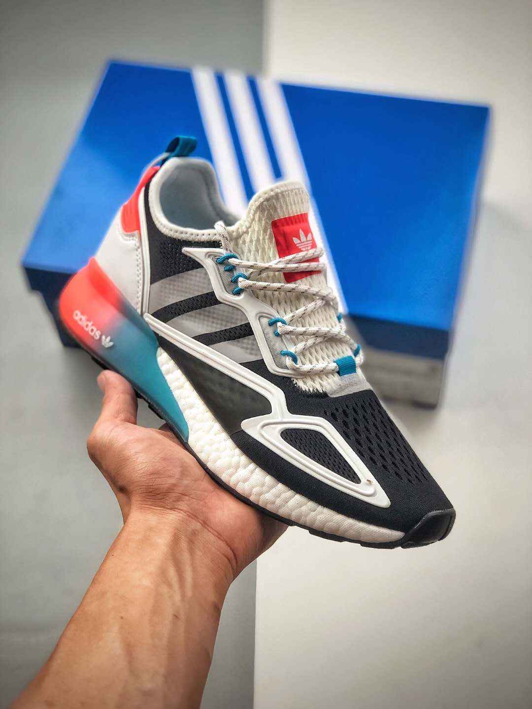 Adidas ZX 2K Boost FY2012 - White Multi Colorway | Shop Now!
