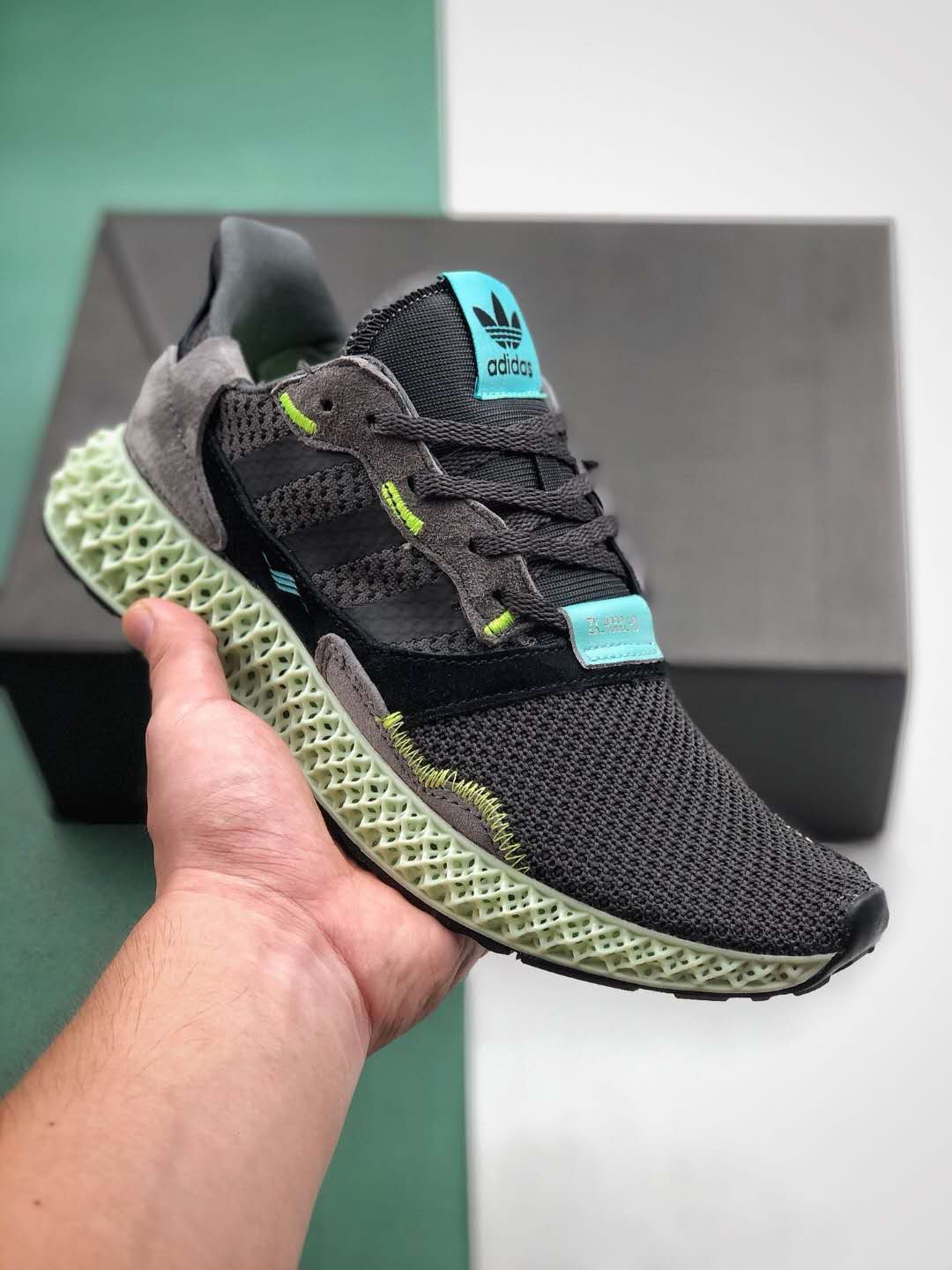 Adidas ZX 4000 Futurecraft 4D Carbon - Innovative Design and Unmatched Performance!