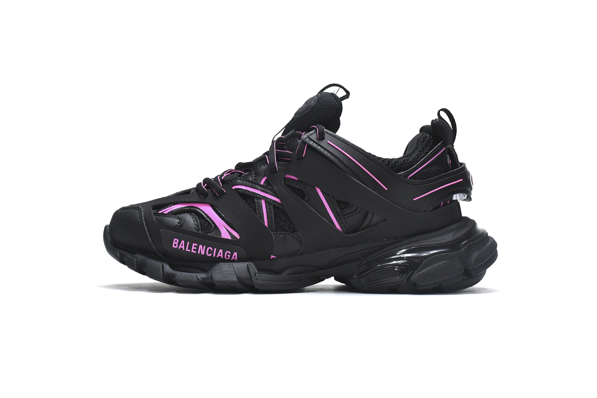 Balenciaga Wmns Track Sneaker 'Black Plum' 542436 W2LA1 2046 - Stylish and Innovative Footwear
