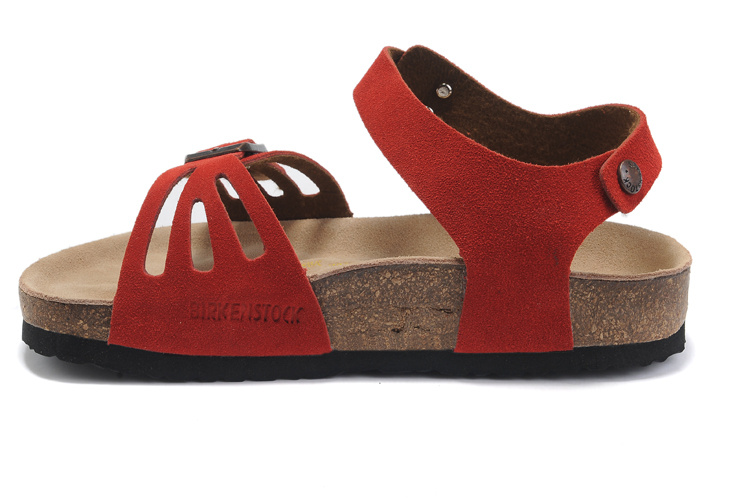 Birkenstock Bali Red Suede Sandals - Stylish and Comfortable! Birkenstock Bali Red Suede Sandals - Stylish and Comfortable!