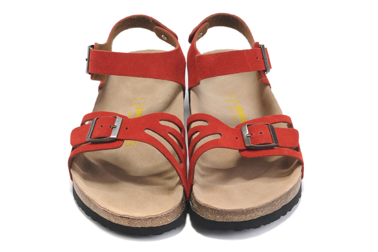Birkenstock Bali Red Suede Sandals - Stylish and Comfortable! Birkenstock Bali Red Suede Sandals - Stylish and Comfortable!