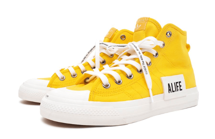 Adidas ALIFE x Nizza High 'Yellow' FX2619 - Limited Edition Streetwear