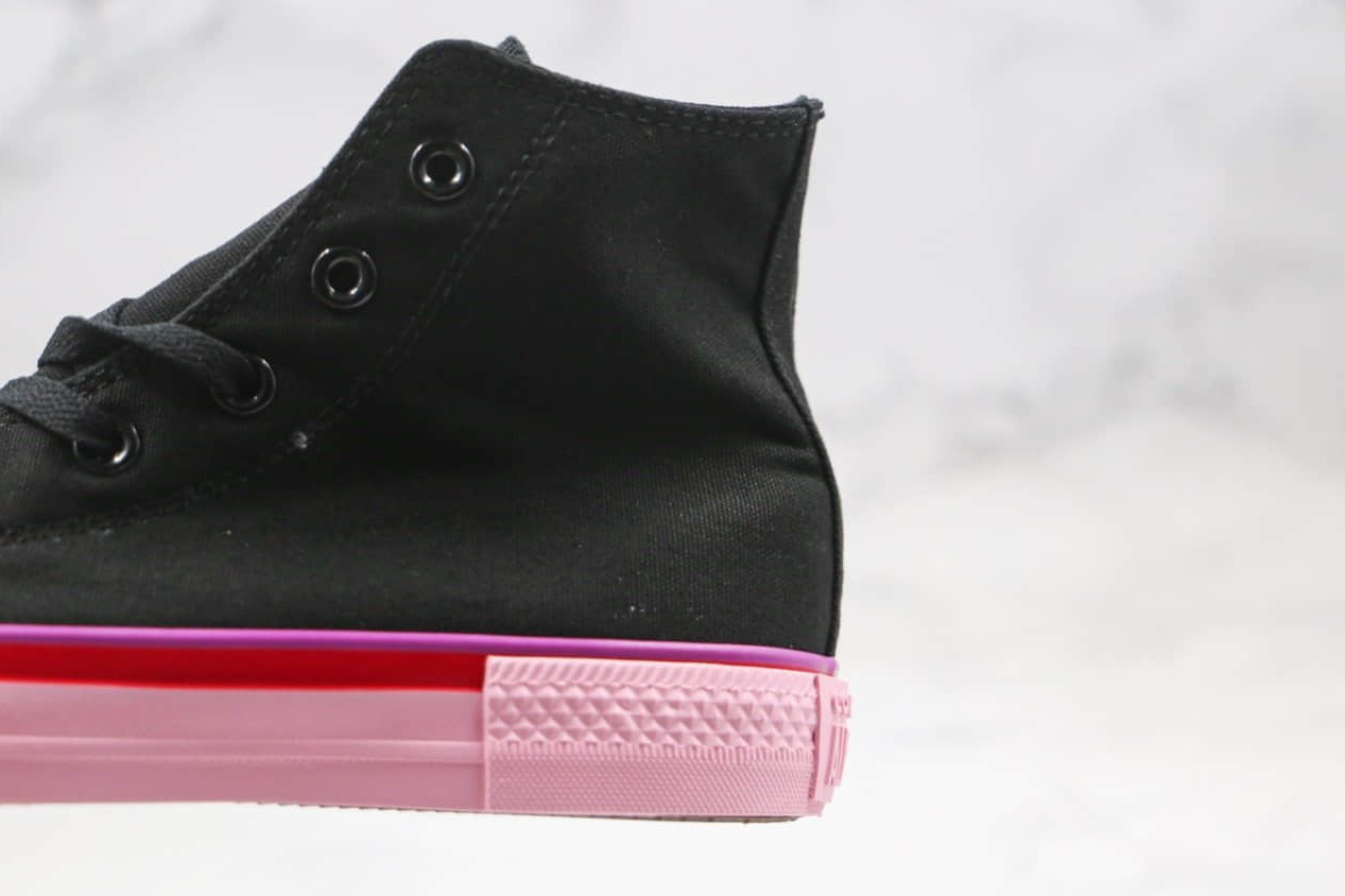Converse Chuck Taylor All Star Black Pink 568804C - Stylish and Bold Sneakers Available Now