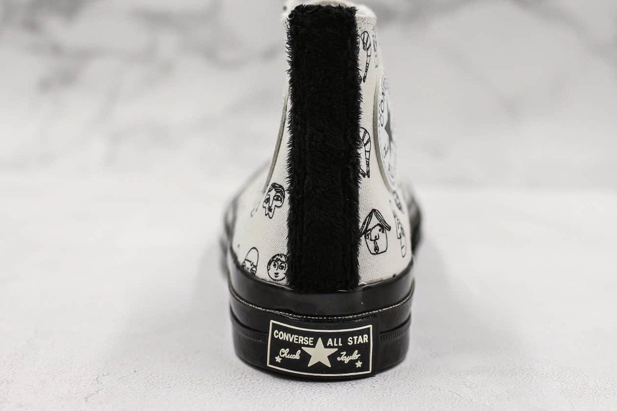 Converse Shrimps x Chuck 70 High 'White Black' 563839C - Exclusive Collaborative Footwear