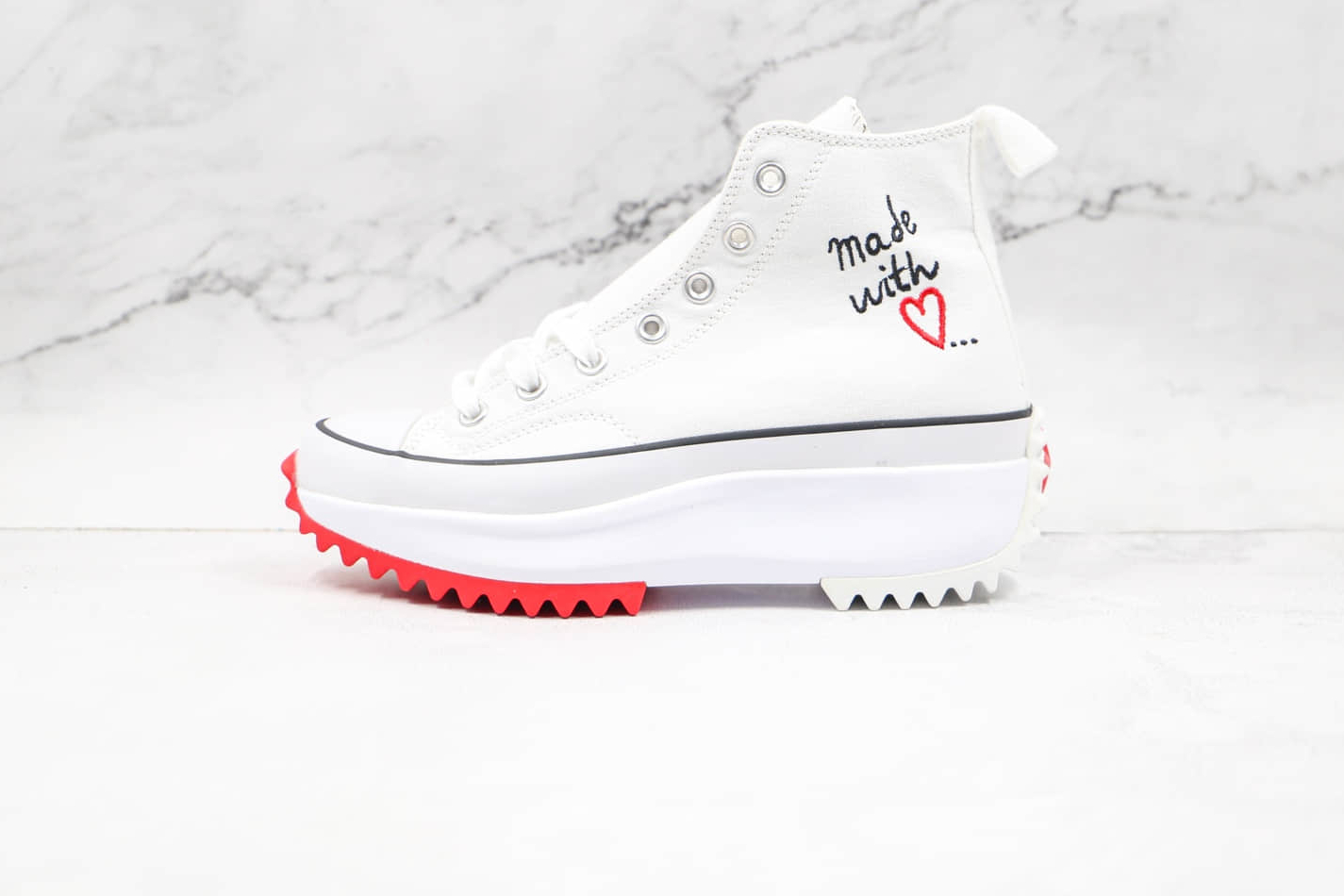 Converse Run Star Hike White Black 571874C - Made With Love, Elevated Style