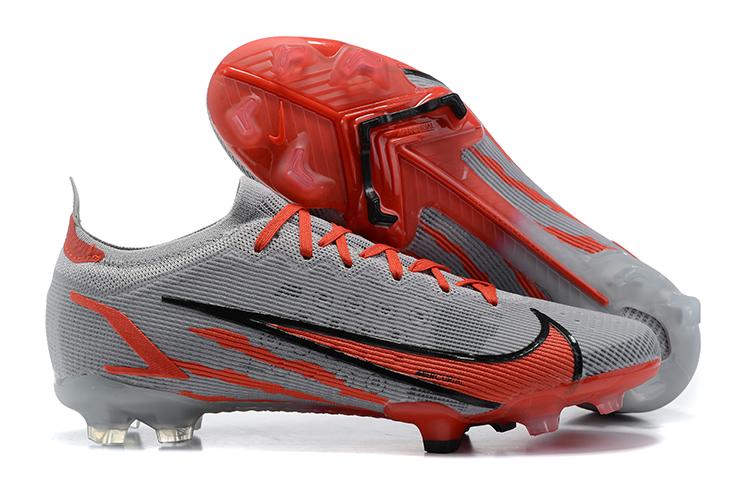 Nike Mercurial Vapor 14 Elite FG Grey Orange Black - Lightweight Precision and Speed for Dominant Performance