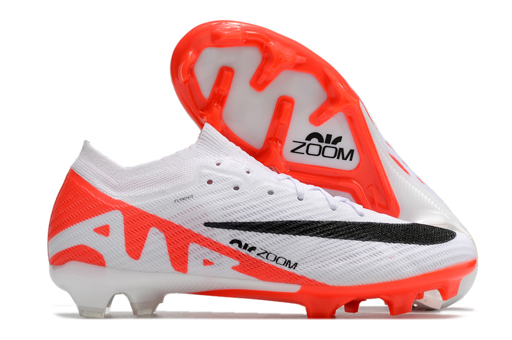 Nike Air Zoom Mercurial Superfly IX Elite FG White Red - Ideal Performance Football Boots