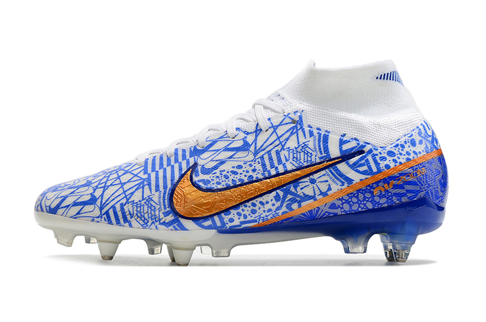Nike Zoom Mercurial Superfly 9 Elite CR7 SG Pro AC 'Azulejo' DQ5294-182: High-Performance Football Boots