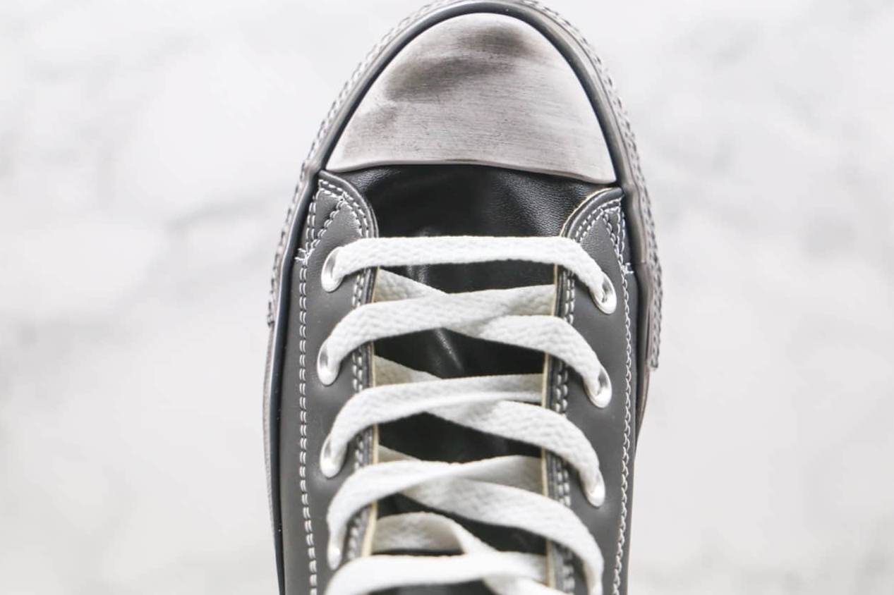 Converse Chuck Taylor All Star Vintage Leather 'Black White' 158575C | Classic Stylish Sneakers