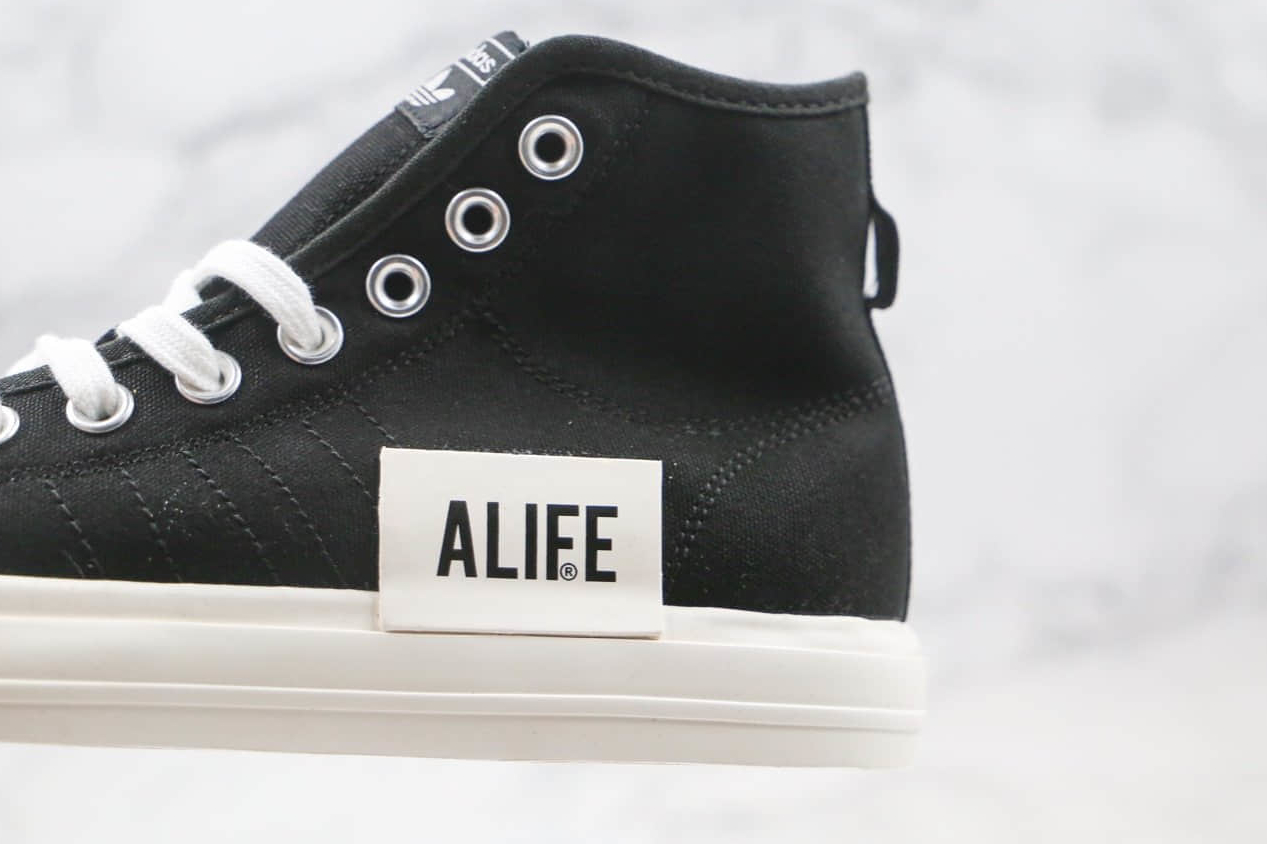 Adidas ALIFE x Nizza High 'Black' FX2623 - Stylish and Versatile Sneakers