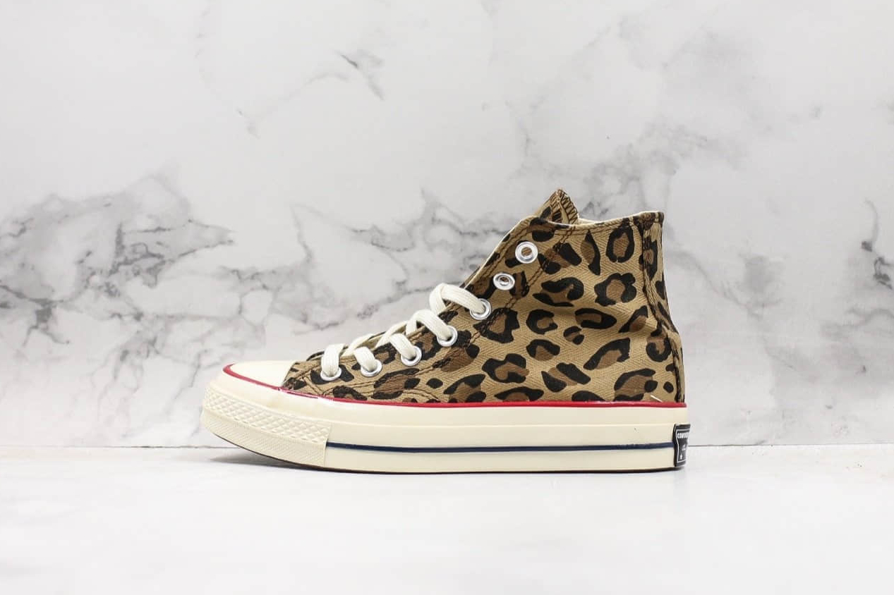 Givenchy X Converse Chuck Taylor 1970s High Leopard Print Sneaker 162119C - Unique Style and Unmatched Quality