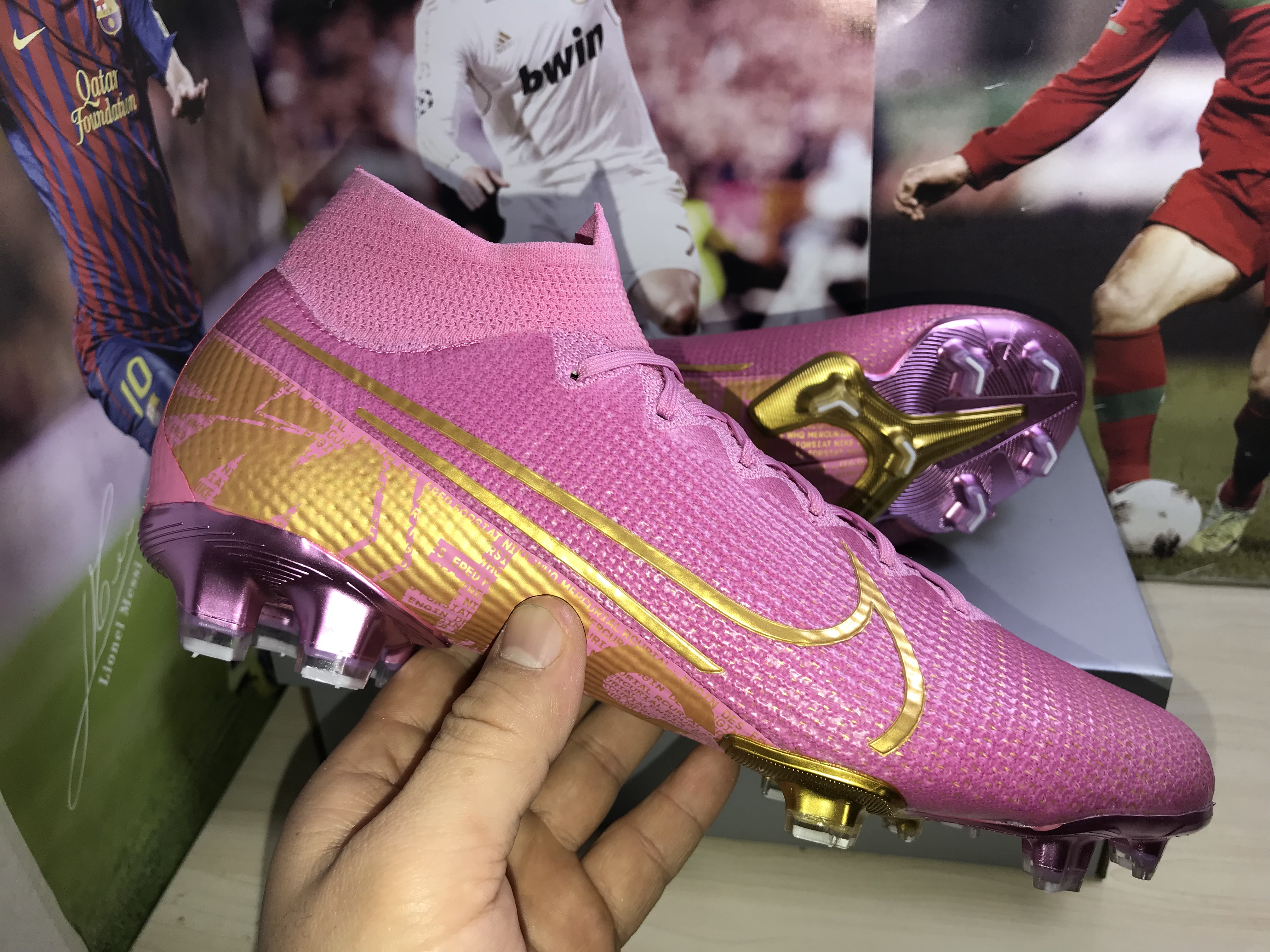 Nike Mercurial Superfly VII Elite FG Boot - Pink Gold | Shop Now!