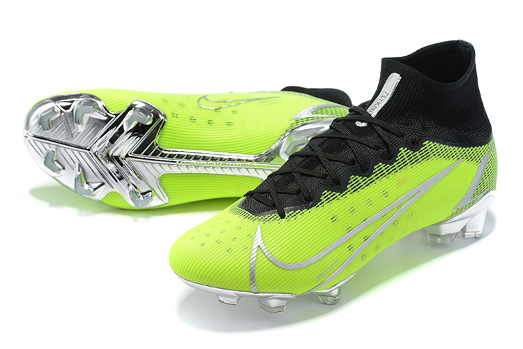 Nike Mercurial Superfly 8 FG Elite Green Silver Football Boot
