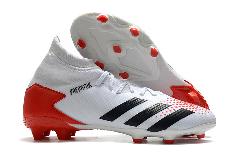 Adidas Predator 20.3 'White Black Red' EG0908 - Elite Soccer Cleat