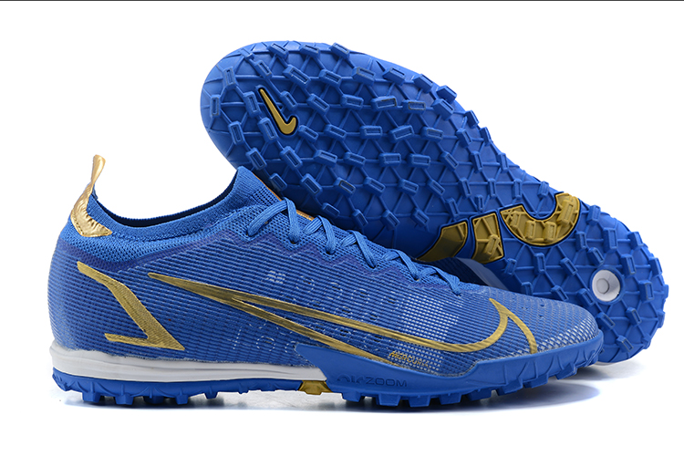 Nike Mercurial Vapor 14 Elite TF Blue Gold - Dominate the Turf