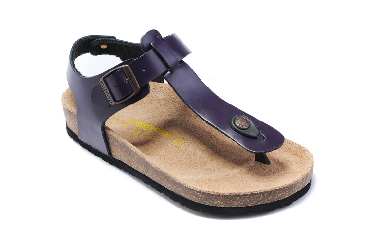 Birkenstock Kairo Purple Leather Sandals - Stylish Comfort for Every Step