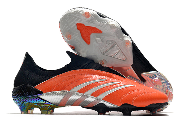 Adidas Predator Archive FG Orange Silver Black - Superior Football Boots
