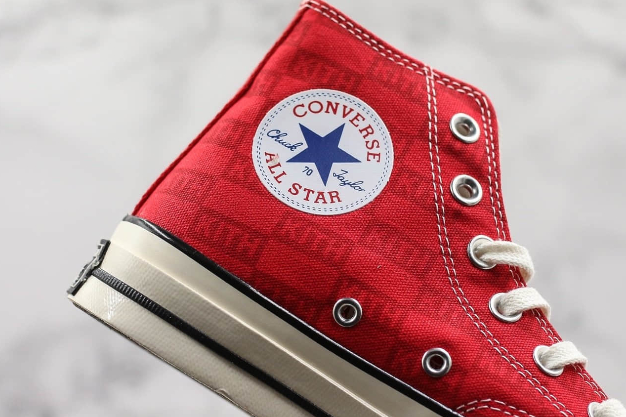 Kith x Converse Chuck Taylor All Star 1970 Classics Salsa Red | Limited Edition Collaboration