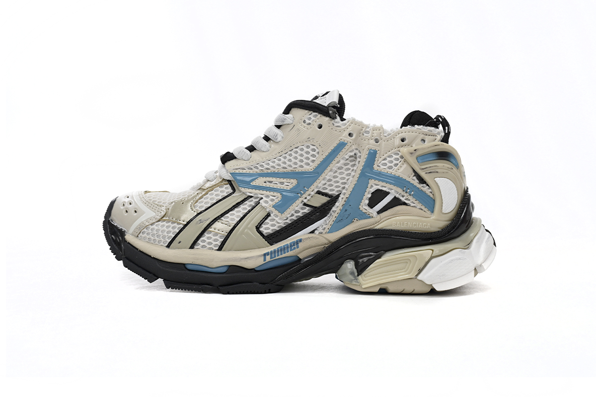 Balenciaga Runner Beige Grey Blue 677402 W5RH6 0312 - Shop Now for Modern Sneakers