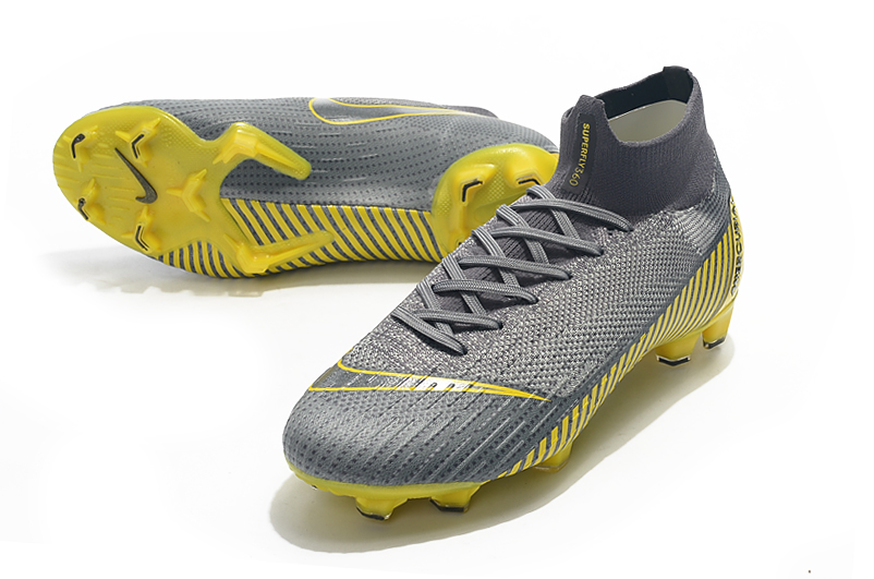 Nike Mercurial Superfly 6 Elite FG 'Thunder Grey' AH7365-070 - High-performance Soccer Cleats