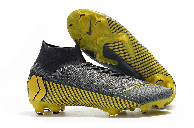 Nike Mercurial Superfly 6 Elite FG 'Thunder Grey' AH7365-070 - High-performance Soccer Cleats