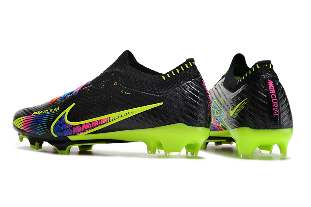 Nike Mercurial Vapor 15 Elite FG Black Yellow Pink Multicolor - High Performance Soccer Cleats | Free Shipping & Returns