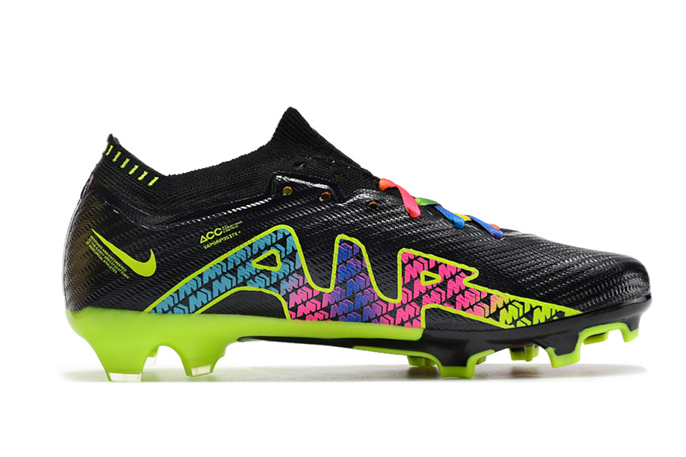 Nike Mercurial Vapor 15 Elite FG Black Yellow Pink Multicolor - High Performance Soccer Cleats | Free Shipping & Returns